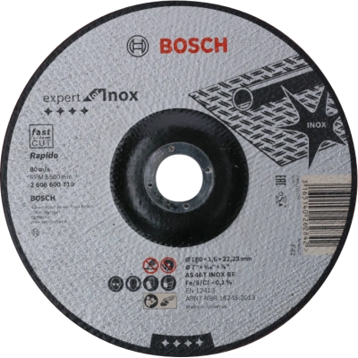 BOSCH Expert for Inox profilovaný dělící kotouč na nerez (180/1.6 mm)