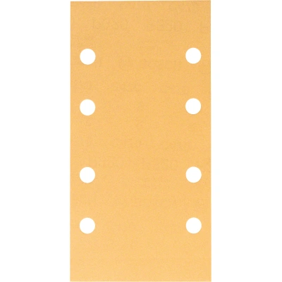 BOSCH 93x186mm obdelníkový hrubý brusný papír Best for Wood, 10 ks v balení