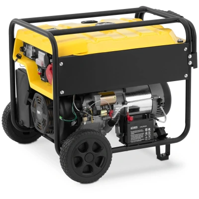 Benzínový generátor 5500 W 400 V AC / 230 V AC / 12 V DC nádrž 28 l ruční startování/elektrický pohon - Generátory MSW