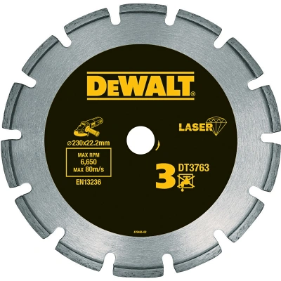 DeWALT DT3761 125x22,23mm diamantový kotouč na tvrdé materiály a žulu