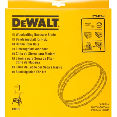 DeWALT DT8472 pilový pás, dřevo, plasty, pro DW876 10 mm