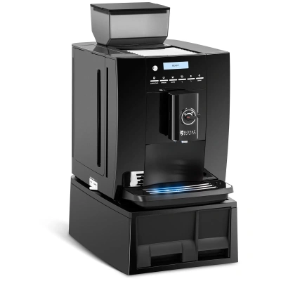 Plně automatický kávovar do 750 g kávových zrn napěňovač mléka - Vařiče na kávu Royal Catering