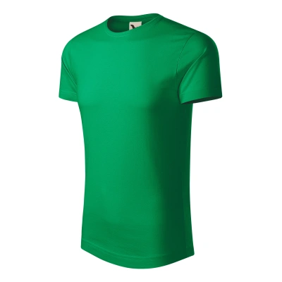 MALFINI ORIGIN pánské Tričko středně zelená 3XL