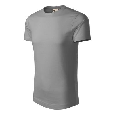 MALFINI ORIGIN pánské Tričko stříbrná XL