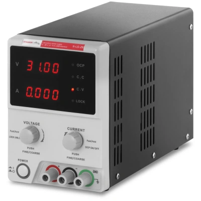 Laboratorní zdroj 0-30 V, 0-5 A DC 250 W USB - Laboratorní zdroje napájení Stamos Soldering