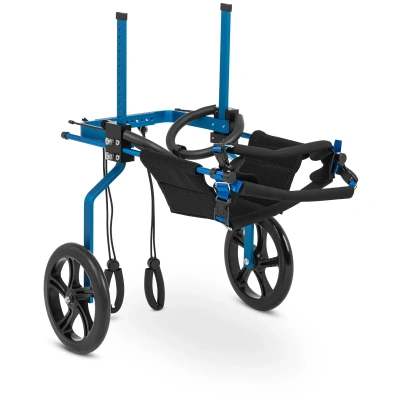 Invalidní vozík pro velké psy zadní končetiny nastavitelný hliníkový rám - Potřeby pro domácí mazlíčky Wiesenfield