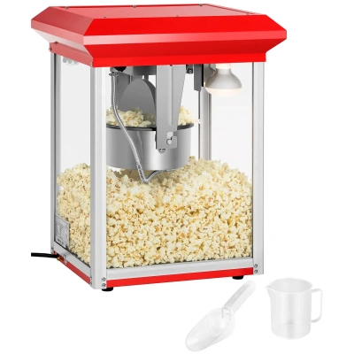 Stroj na popcorn červený 8 oz - Stroje na popcorn Royal Catering