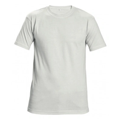 Červa GARAI 190GSM tričko s krátkým rukávem bílé