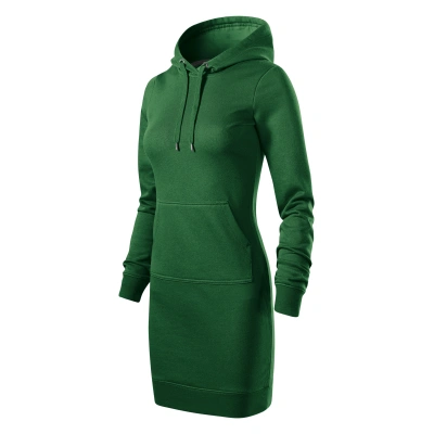 MALFINI SNAP dámské Šaty lahvově zelená XXL