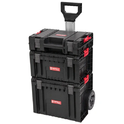 Mobilní kufr na nářadí System Pro – sada vozíku, krabice a kufru - Kufry a boxy na nářadí Qbrick System