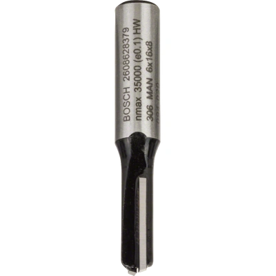 BOSCH 6x15,7mm drážkovací fréza Standard for Wood (stopka 8 mm)