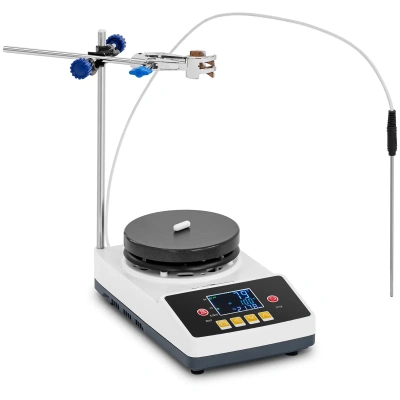 Magnetická míchačka s ohřevem 2 l 100–1 800 ot/min do 330 °C - Laboratorní míchačky Steinberg Systems