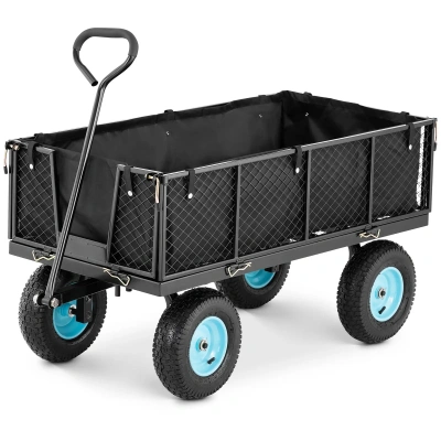 Skládací vozík 550 kg - Zahradní vozíky hillvert