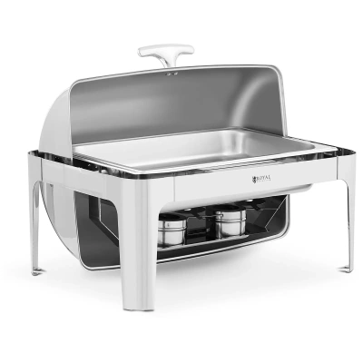 Chafing dish GN 1/1 8,5 l rolovací kryt - Royal Catering