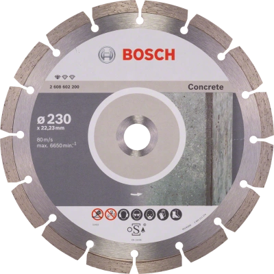 BOSCH 230x22,23mm diamantový dělící kotouč na beton Standart for Concrete (2,3 mm)