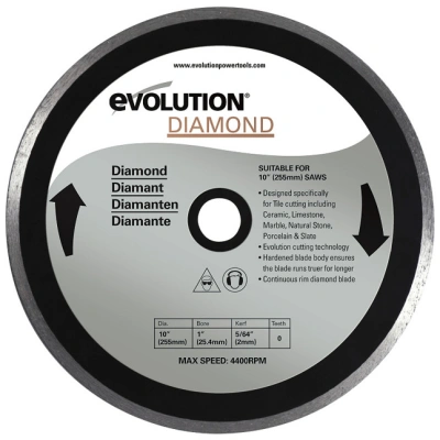 Evolution kotouč EVO DIAMOND R3 255mm (25 mm)