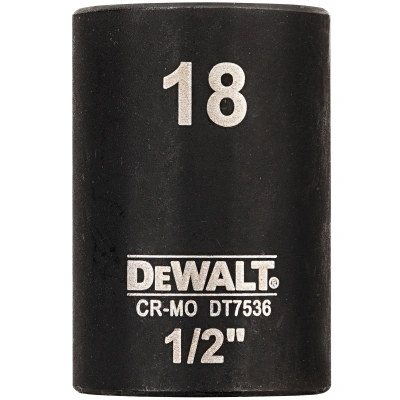 DeWALT DT7536 1/2 nástrčná hlavice 18 x 38 mm | Extreme Impact
