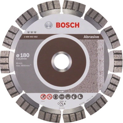 BOSCH DIA kotouč Best for Abrasive 180mm (22,23/2,4 mm)